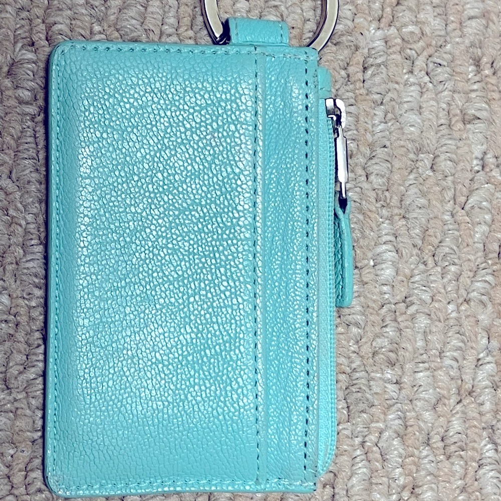 Tiffany and Co Card Holder Key Ring Beautiful Tiffany Blue